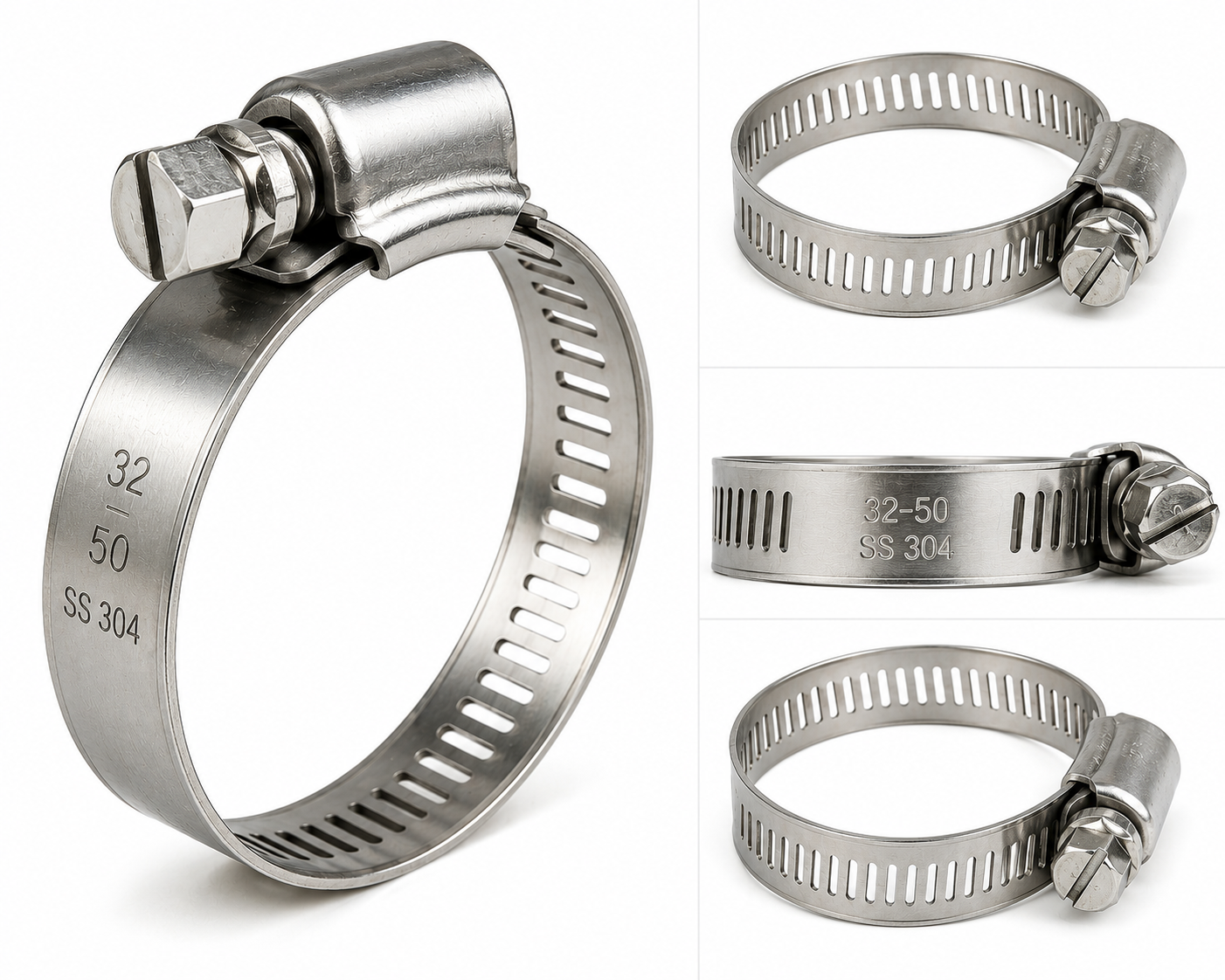 Stainless steel worm drive clamp category