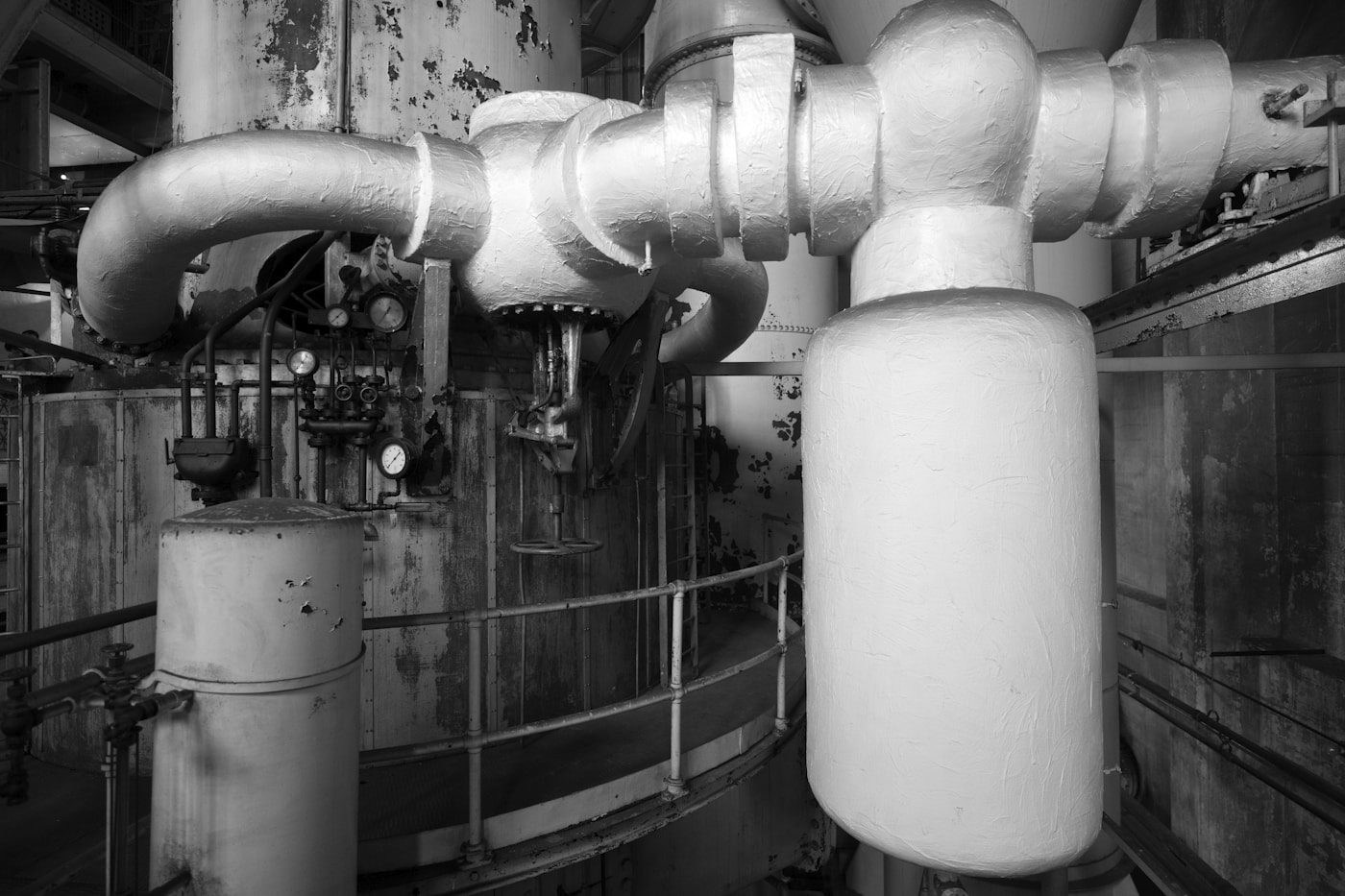 Industrial pipes and machinery for manufacturing applications