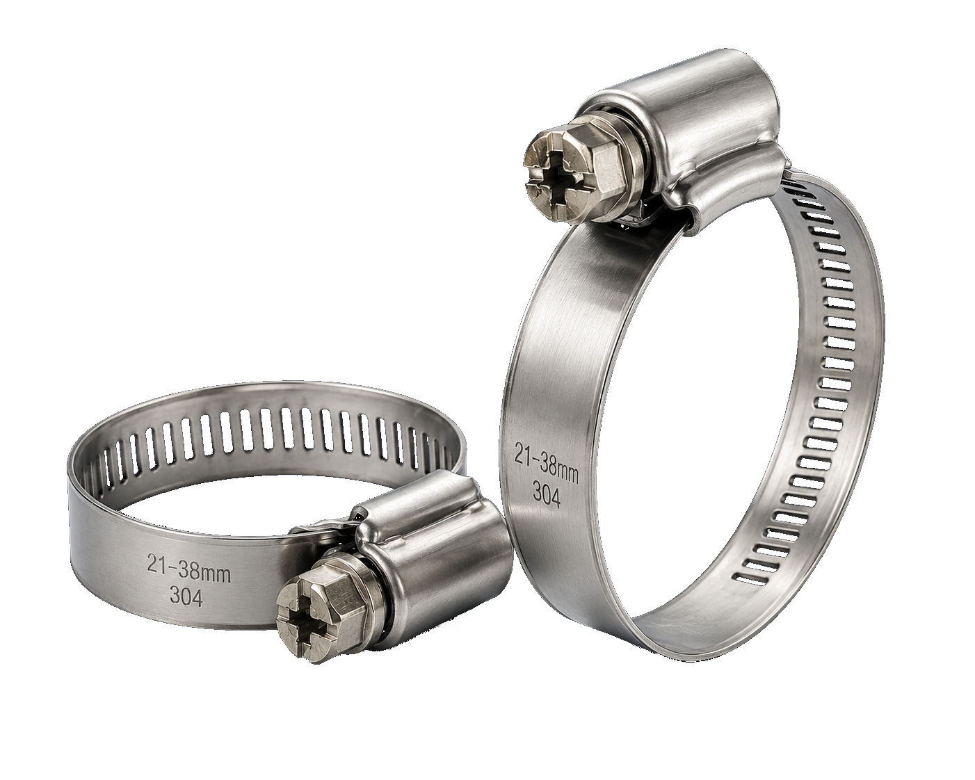Serrated clamps